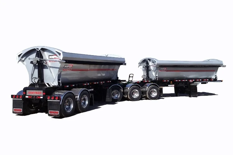 Gravel & Aggregate Trailers | Doepker Industries