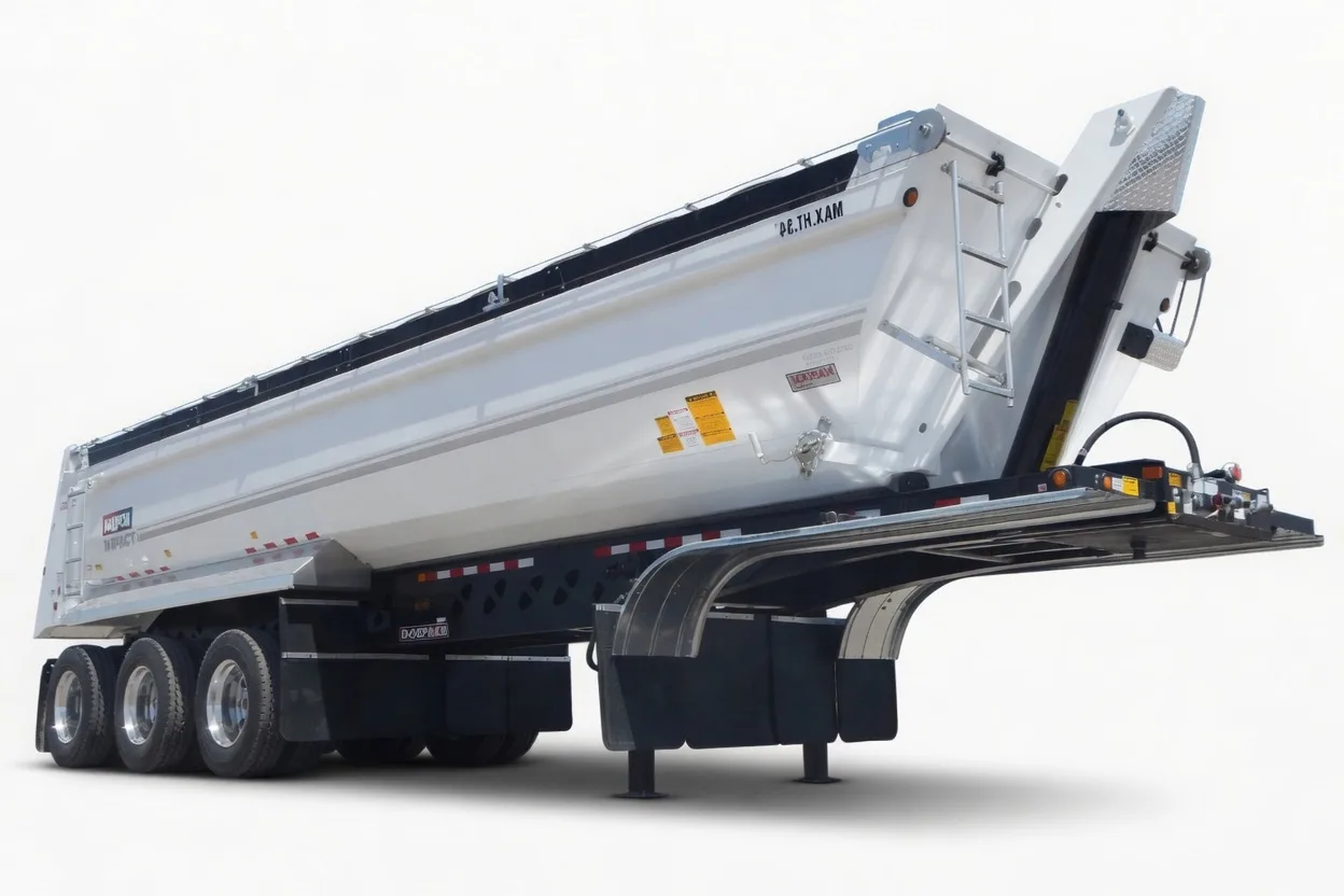 Gravel & Aggregate Trailers | Doepker Industries